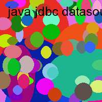 java jdbc datasource