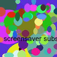 screensaver substrat windows